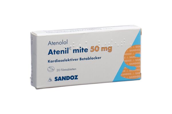 Aténil mite cpr pell 50 mg 20 pce