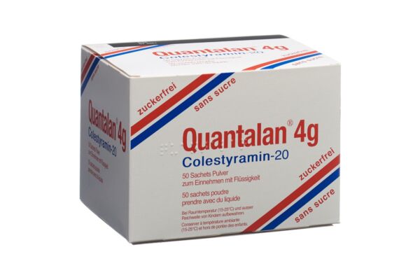 Quantalan pdr sans sucre 50 sach 4 g