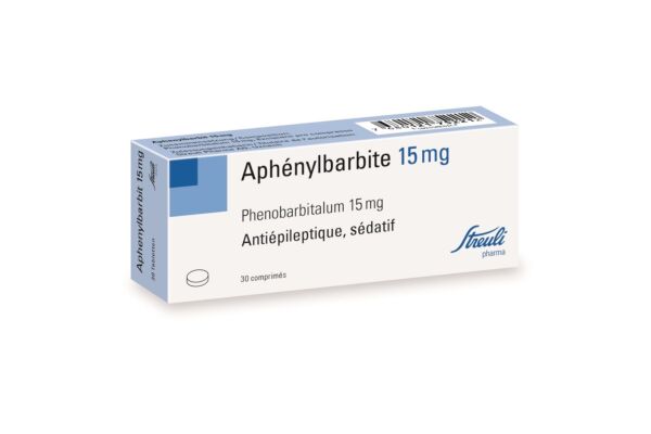 Aphénylbarbite Streuli cpr 15 mg 30 pce