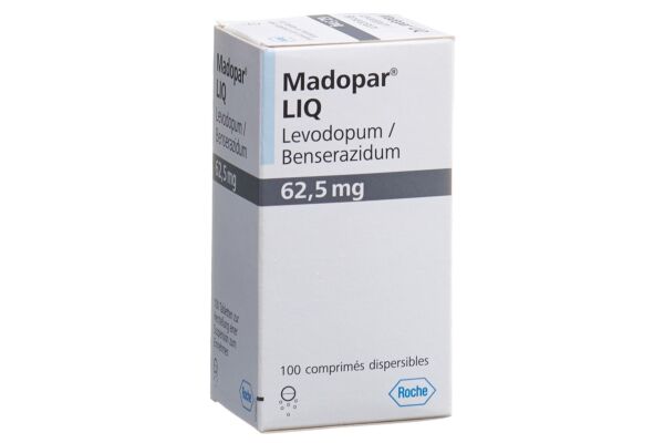 Madopar LIQ cpr 62.5 mg 100 pce