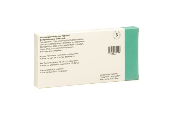 Norprolac emballage-départ cpr 25mcg + 50mcg 6 pce