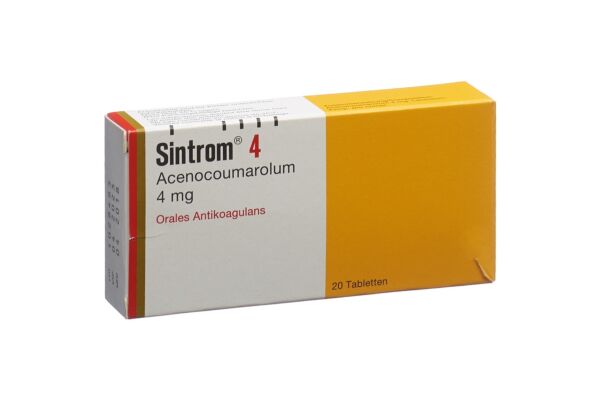 Sintrom 4 Tabl 4 mg 20 Stk