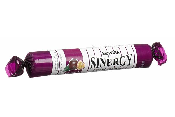 Sinergy Traubenzucker Maracuja Rolle 40 g