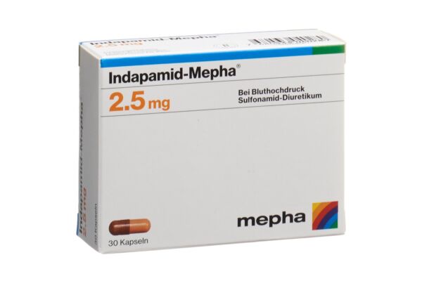 Indapamid-Mepha caps 2.5 mg 30 pce