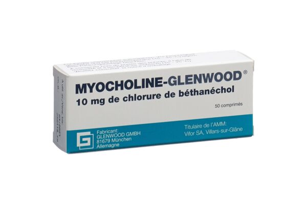 Myocholine-Glenwood cpr 10 mg 50 pce