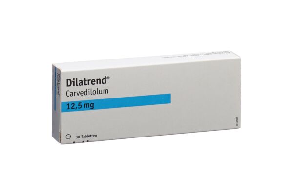 Dilatrend cpr 12.5 mg 30 pce