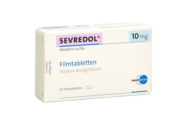 Sevredol Filmtabl 10 mg 20 Stk