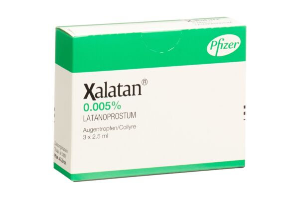 Xalatan Gtt Opht 3 Fl 2.5 ml