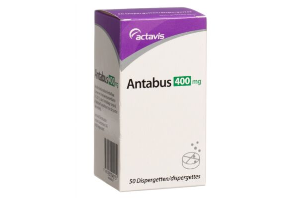 Antabus dispergettes cpr 400 mg bte 50 pce