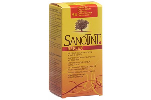 Sanotint Reflex coloration pour cheveux 54 châtain doré