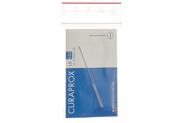 Curaprox LS 632 Bürste x-fine Interdentalbürsten 8 Stk