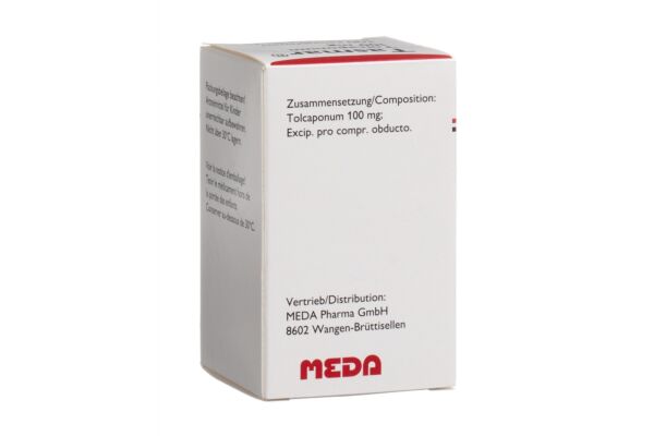 Tasmar cpr pell 100 mg fl 100 pce