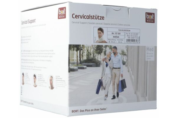 Bort soutien cervical 9cm M blanc