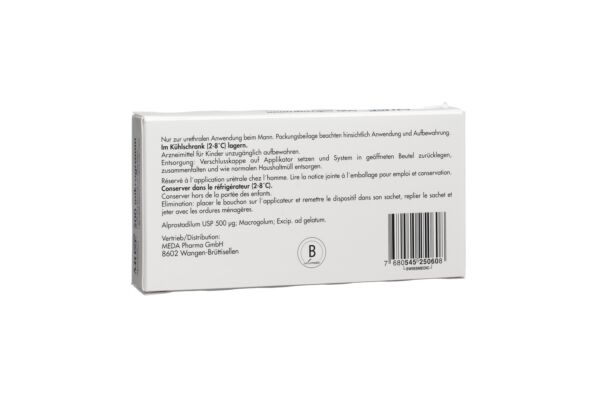 Muse stylo urètre 500 mcg