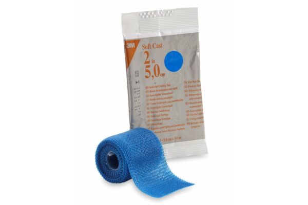 3M scotchcast softcast 5cmx3.65m bleu 10 pce