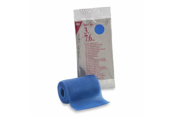 3M Scotchcast Softcast 7.5cmx3.65m blau 10 Stk