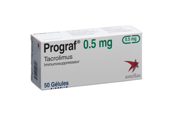 Prograf Kaps 0.5 mg 50 Stk