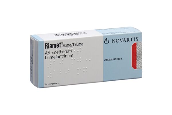 Riamet Tabl 20 mg/120 mg 24 Stk