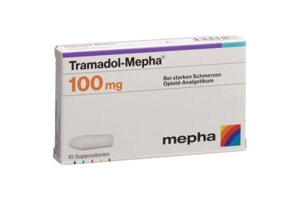 Tramadol-Mepha Supp 100 mg 10 Stk