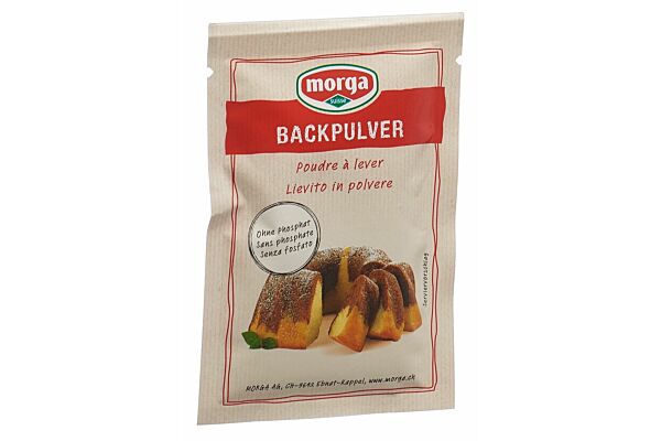 Morga levure en poudre sans phosphate sach 22 g