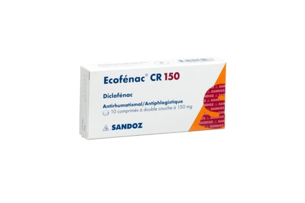 Ecofénac CR cpr 150 mg 10 pce