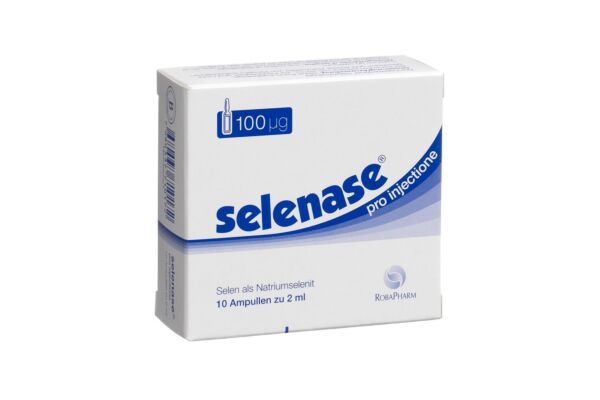 Selenase pro inject sol inj 100 mcg/2ml amp 10 pce