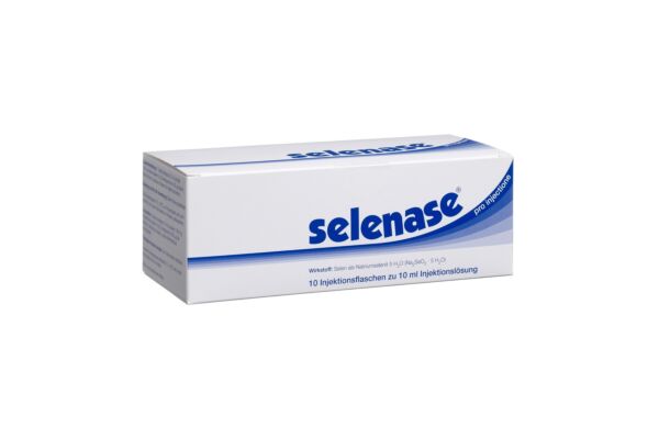 Selenase pro inject sol inj 500 mcg/10ml vial 10 pce