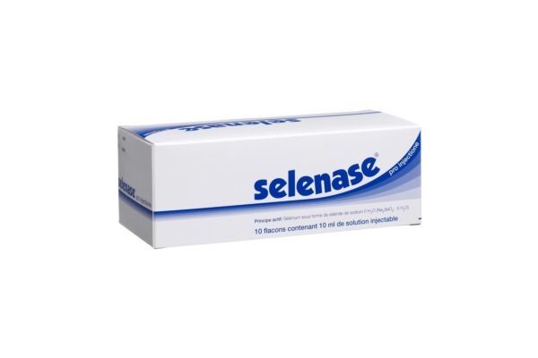 Selenase pro inject sol inj 500 mcg/10ml vial 10 pce