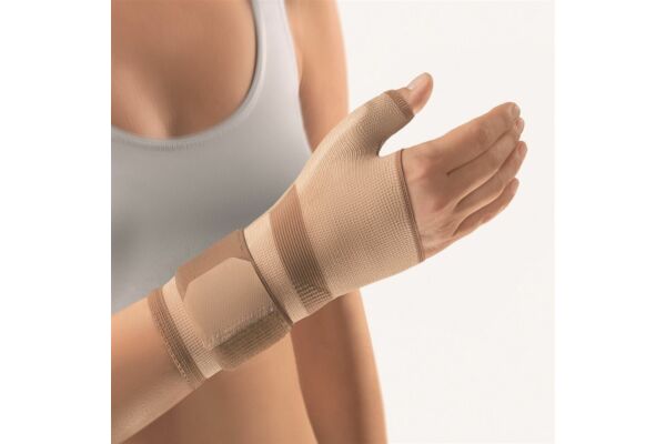 Bort Daumen Handgelenkbandage M -17cm beige