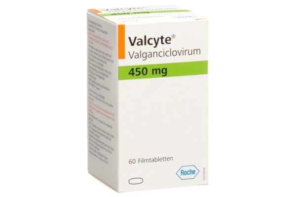 Valcyte Filmtabl 450 mg Ds 60 Stk