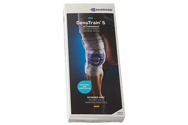 GenuTrain S Aktivbandage Gr3 links titan