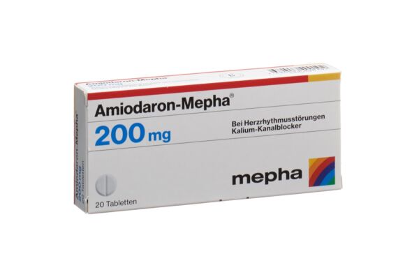 Amiodaron-Mepha cpr 200 mg 20 pce