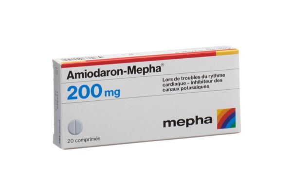 Amiodaron-Mepha Tabl 200 mg 20 Stk