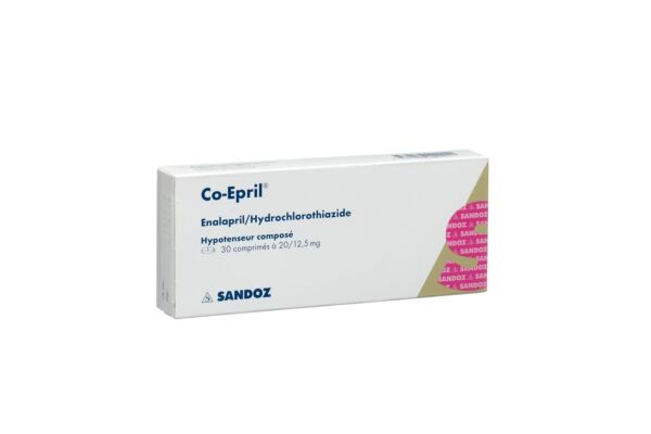 Co-Epril Tabl 20/12.5 mg 30 Stk