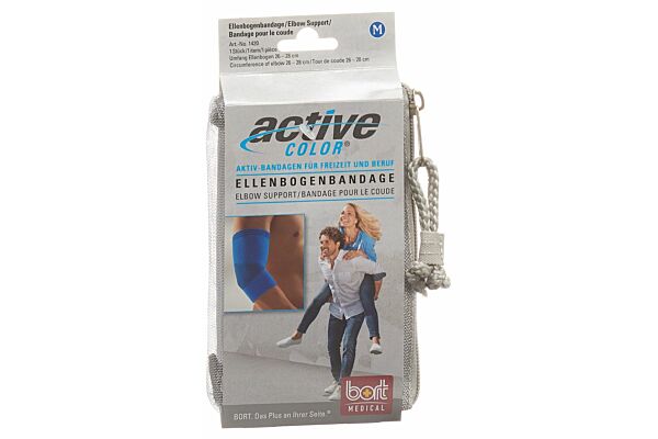 Bort ActiveColor Ellenbogenbandage S -26cm blau