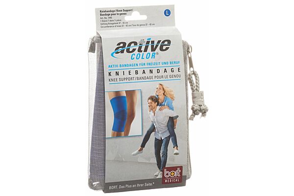 Bort ActiveColor Kniebandage S -32cm blau