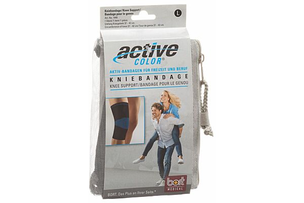 Bort ActiveColor Kniebandage S -32cm schwarz