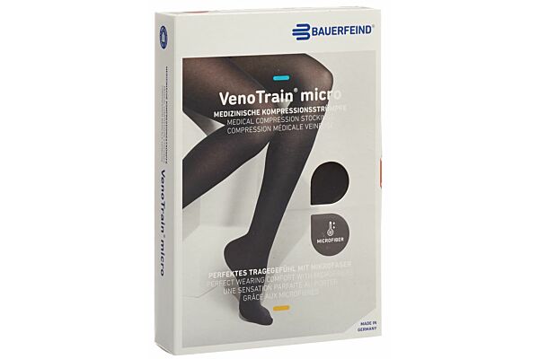 VENOTRAIN MICRO A-T CCL2 XL normale/long pied fermé noir