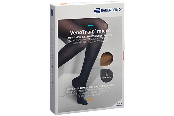 VENOTRAIN MICRO A-T CCL2 M plus/long pied fermé caramel