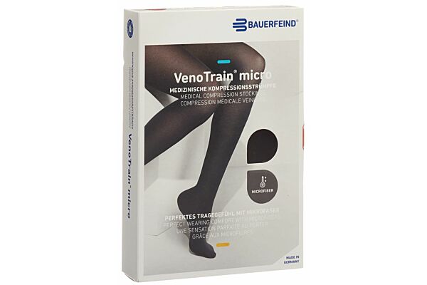 VENOTRAIN MICRO A-T KKL2 XL plus/short geschlossene Fussspitze schwarz