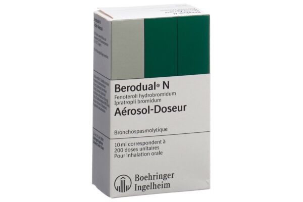 Berodual N aéros doseur 10 ml