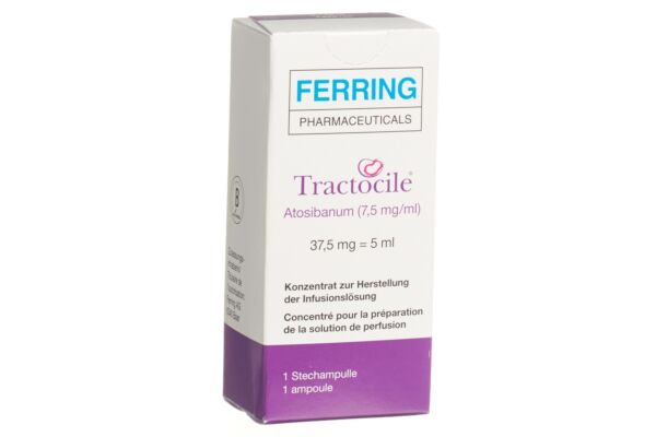 Tractocile conc perf 37.5 mg/5ml flac 5 ml