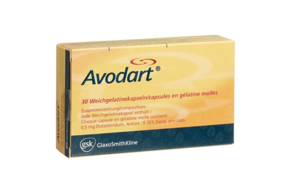 Avodart caps moll 0.5 mg 30 pce