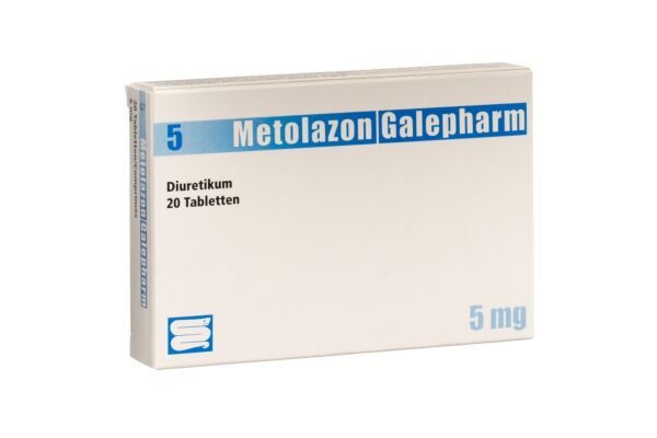 Metolazone Galepharm cpr 5 mg 20 pce