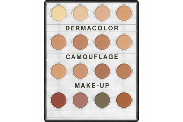 Dermacolor Mini Palette D2 mit 16 Farben