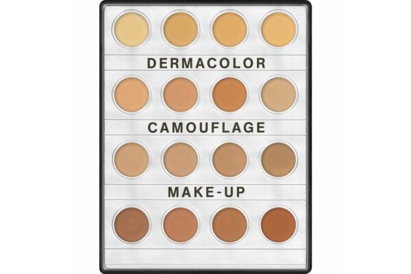 Dermacolor Mini Palette D3 mit 16 Farben