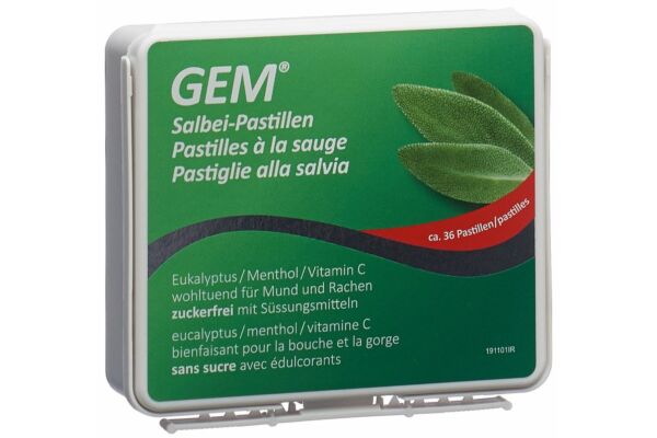 Gem Salbei-Pastillen zuckerfrei Ds 36 Stk