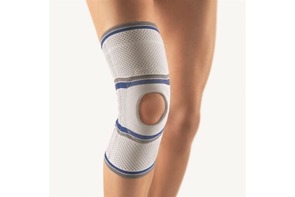 Bort Kniebandage mit Patella-Aussparung 1 silber