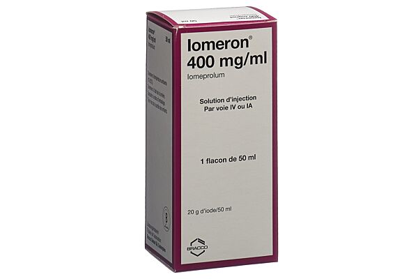 Iomeron sol inj 400 mg/ml 50ml fl