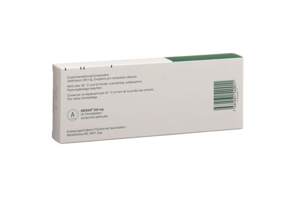 Iressa Filmtabl 250 mg 30 Stk